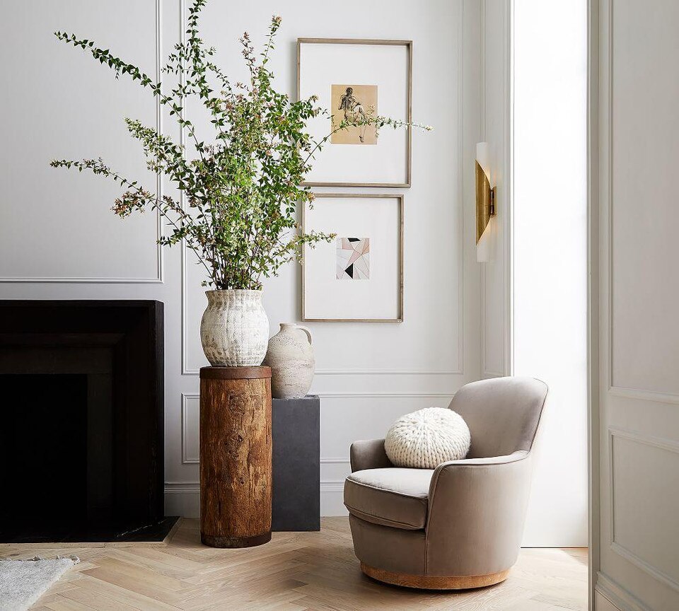 Artisan Hand Painted Earthenware Vases Pottery Barn Australia